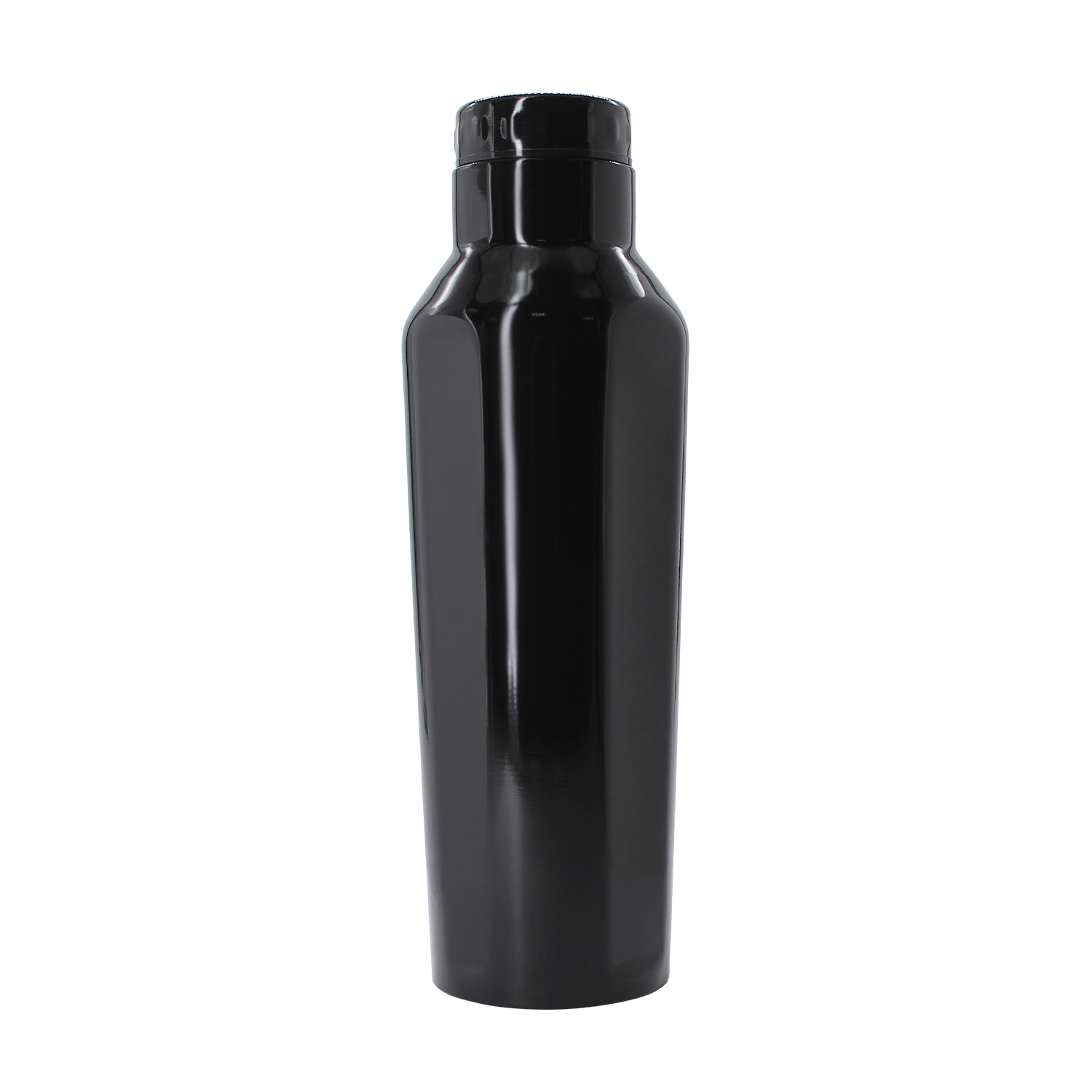 Термобутылка для напитков E-shape (черный)-1