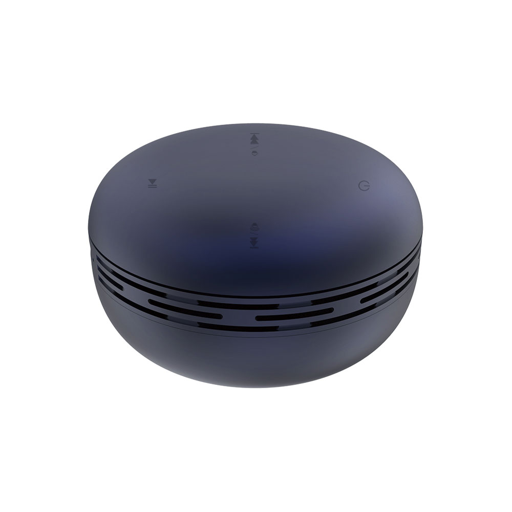 Беспроводная Bluetooth колонка Burger Inpods TWS софт-тач, Темно-синий-0