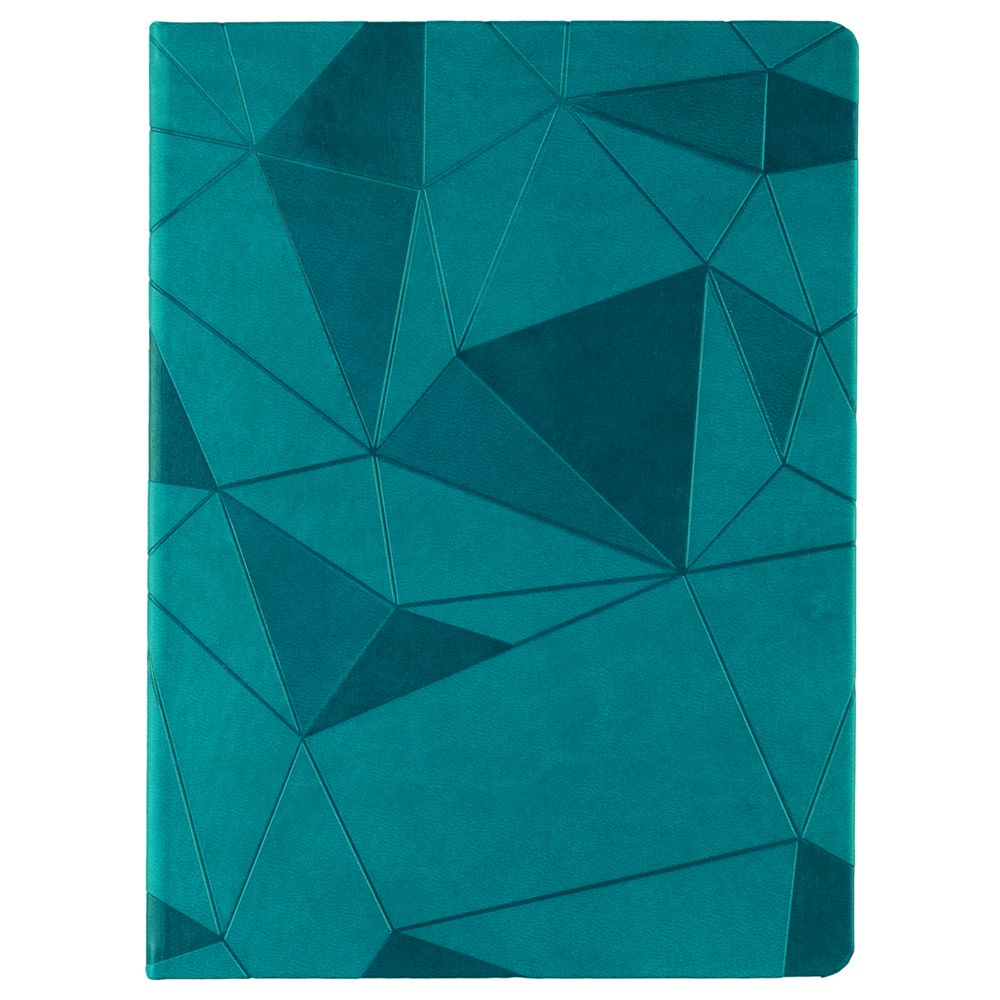 Ежедневник Gems, недатированный, бирюзовый-2