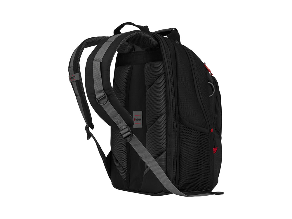 Рюкзак Legacy WENGER 16'', черный/серый, полиэстер/ПВХ, 35 x 25 x 45 см, 21 л-1