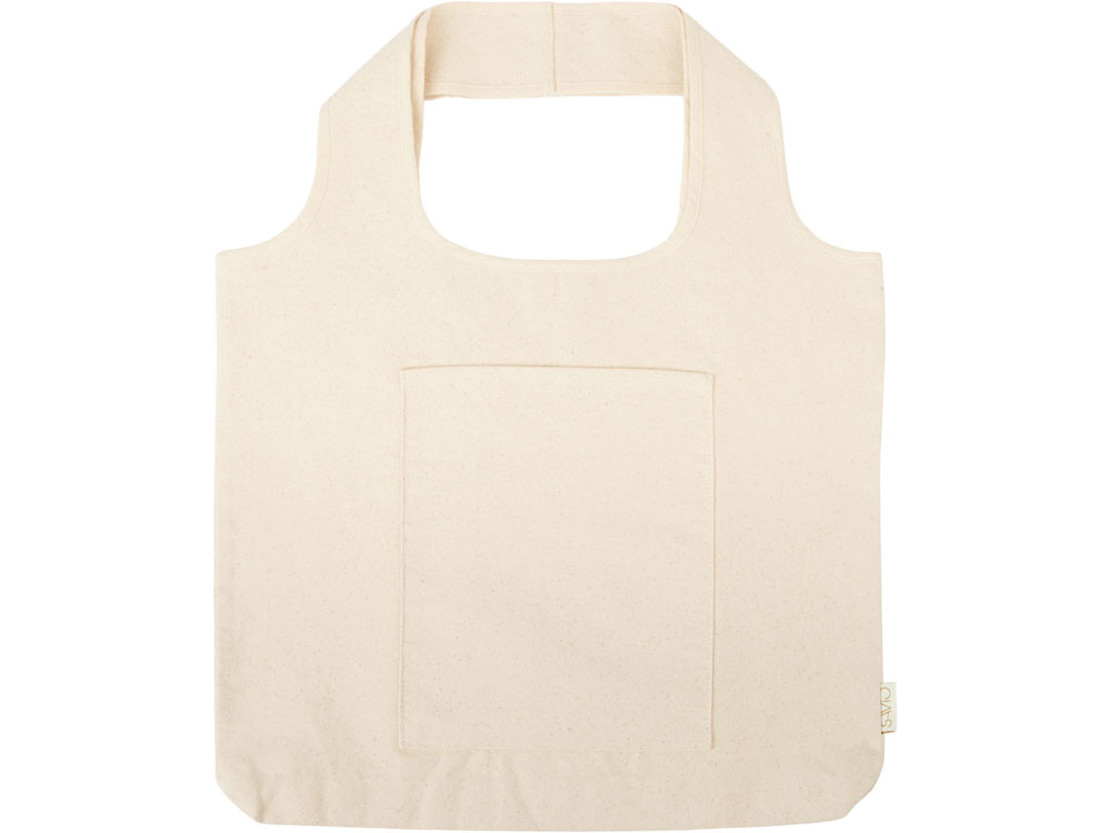 Сумка-шоппер Vest из хлопка 340 г/м2, натуральный-2