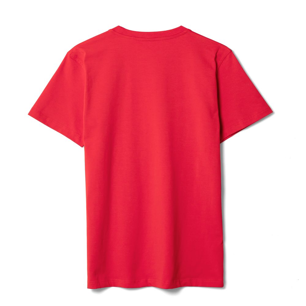 Футболка мужская T-bolka Stretch, красная (алая)-2