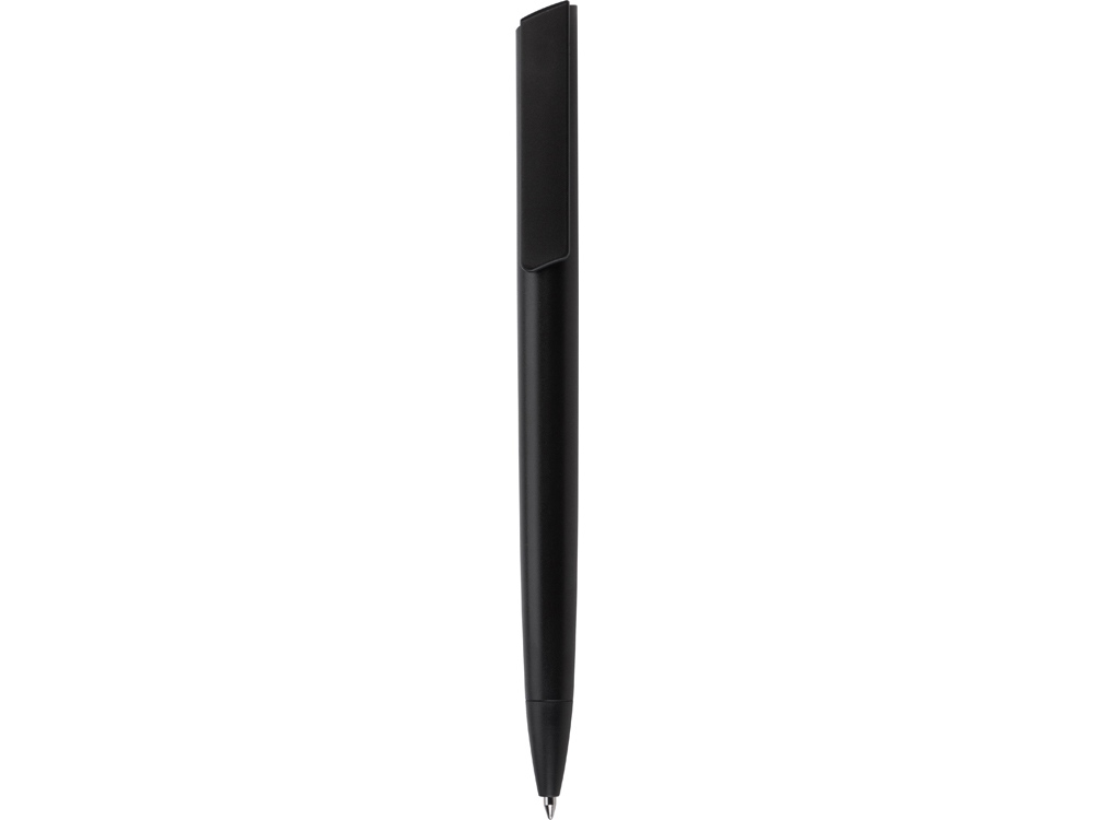 Ручка пластиковая шариковая Taper Solid, матовый черный-1