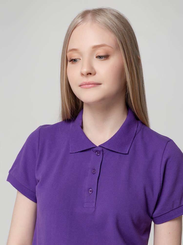 Рубашка поло женская Virma Lady, фиолетовая-3