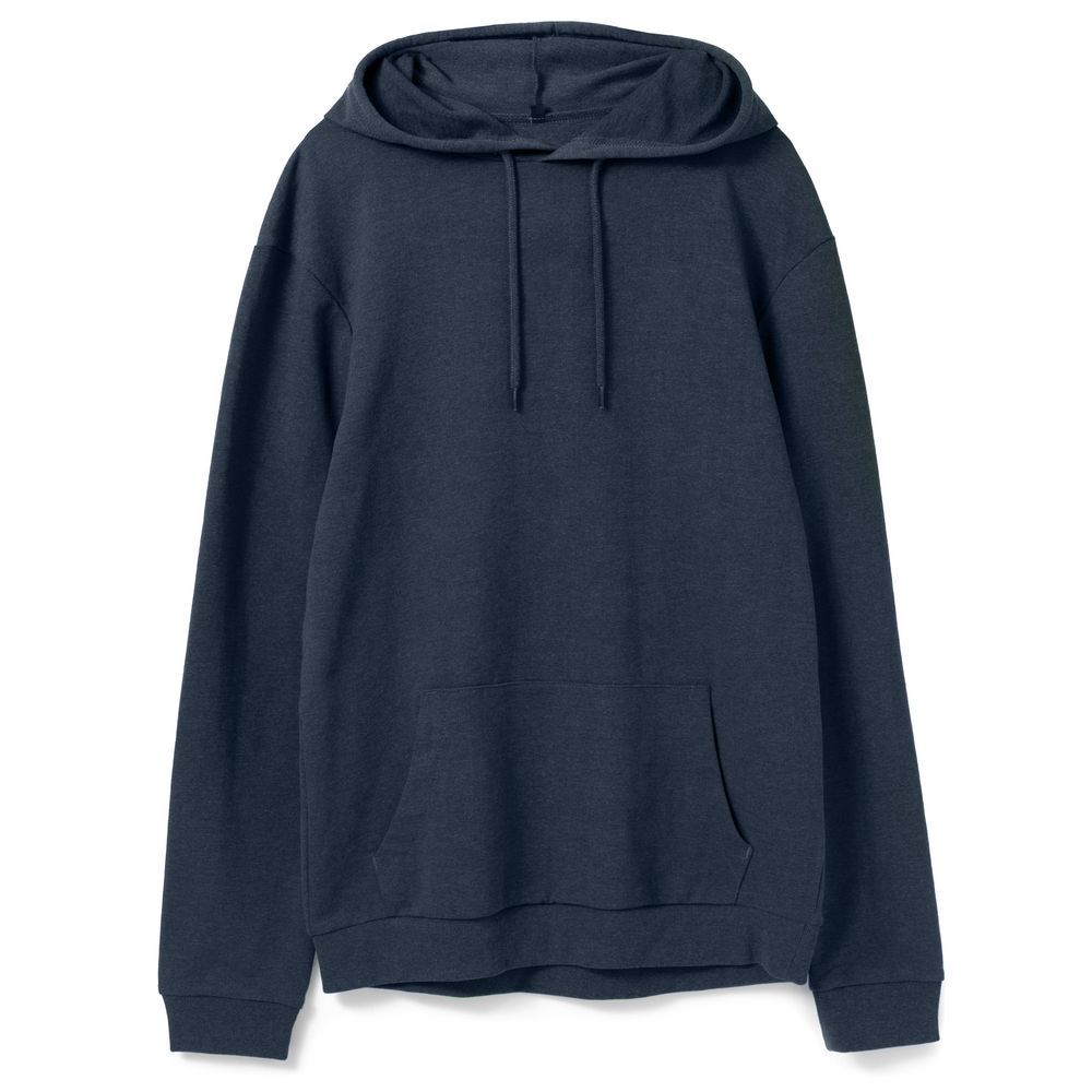Толстовка с капюшоном унисекс Hoodie, синий меланж-0