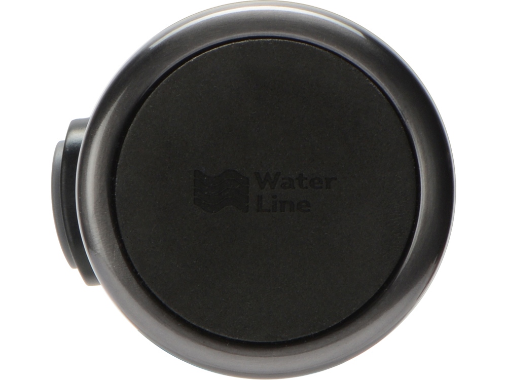 Вакуумная термокружка с кнопкой Upgrade, Waterline, матовая сталь-7