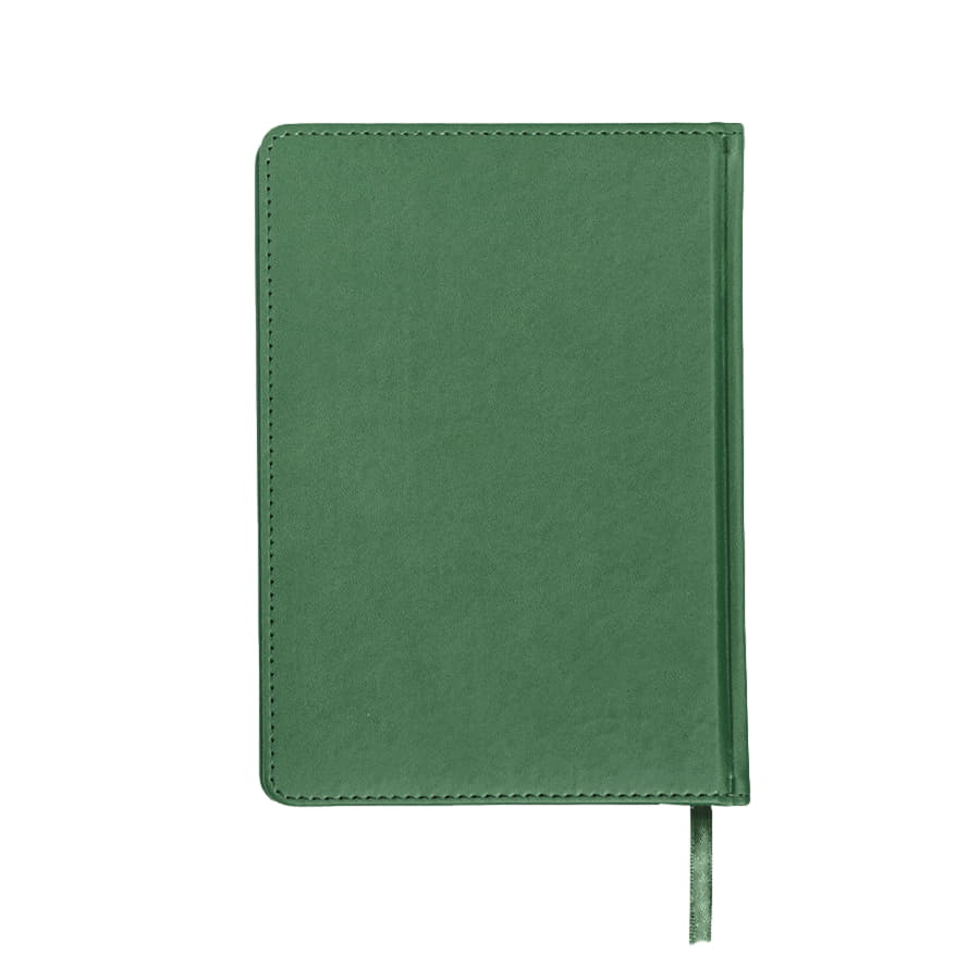 Ежедневник недатированный Campbell, формат А5,  в линейку, зеленый-2