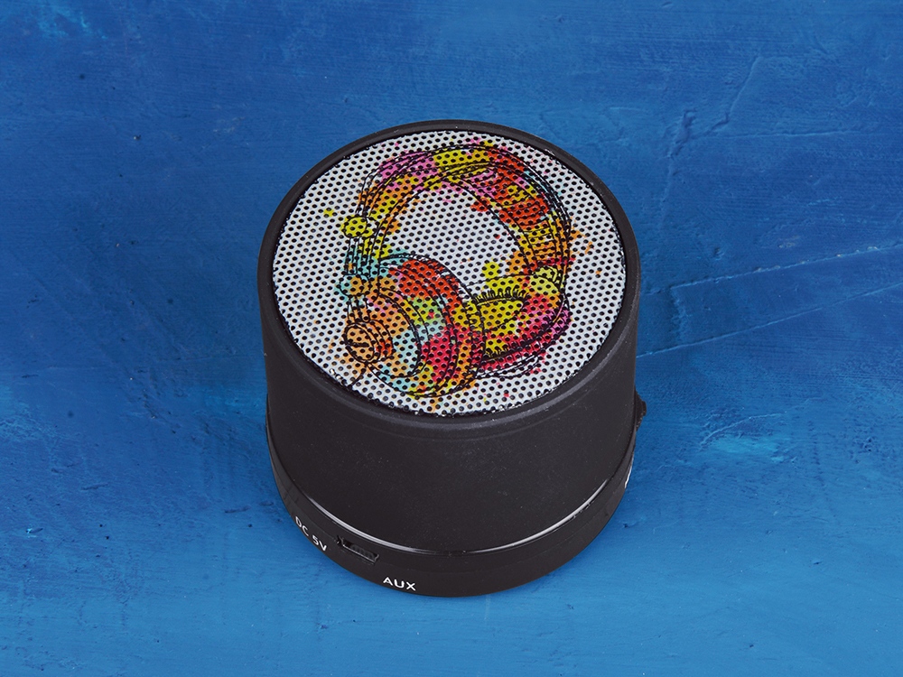 Беспроводная колонка Ring с функцией Bluetooth, синий-3