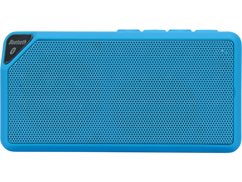 Портативная колонка Bermuda с функцией Bluetooth, голубой-4