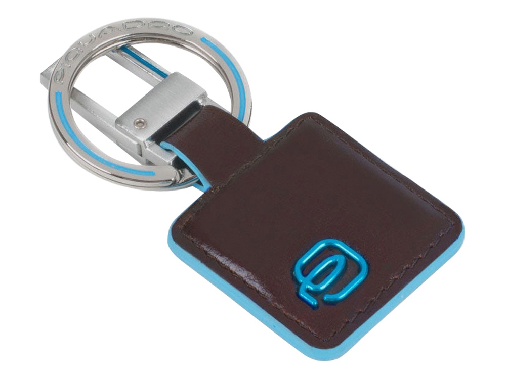 Брелок для ключей, Piquadro Blue Square, Коричневый-0