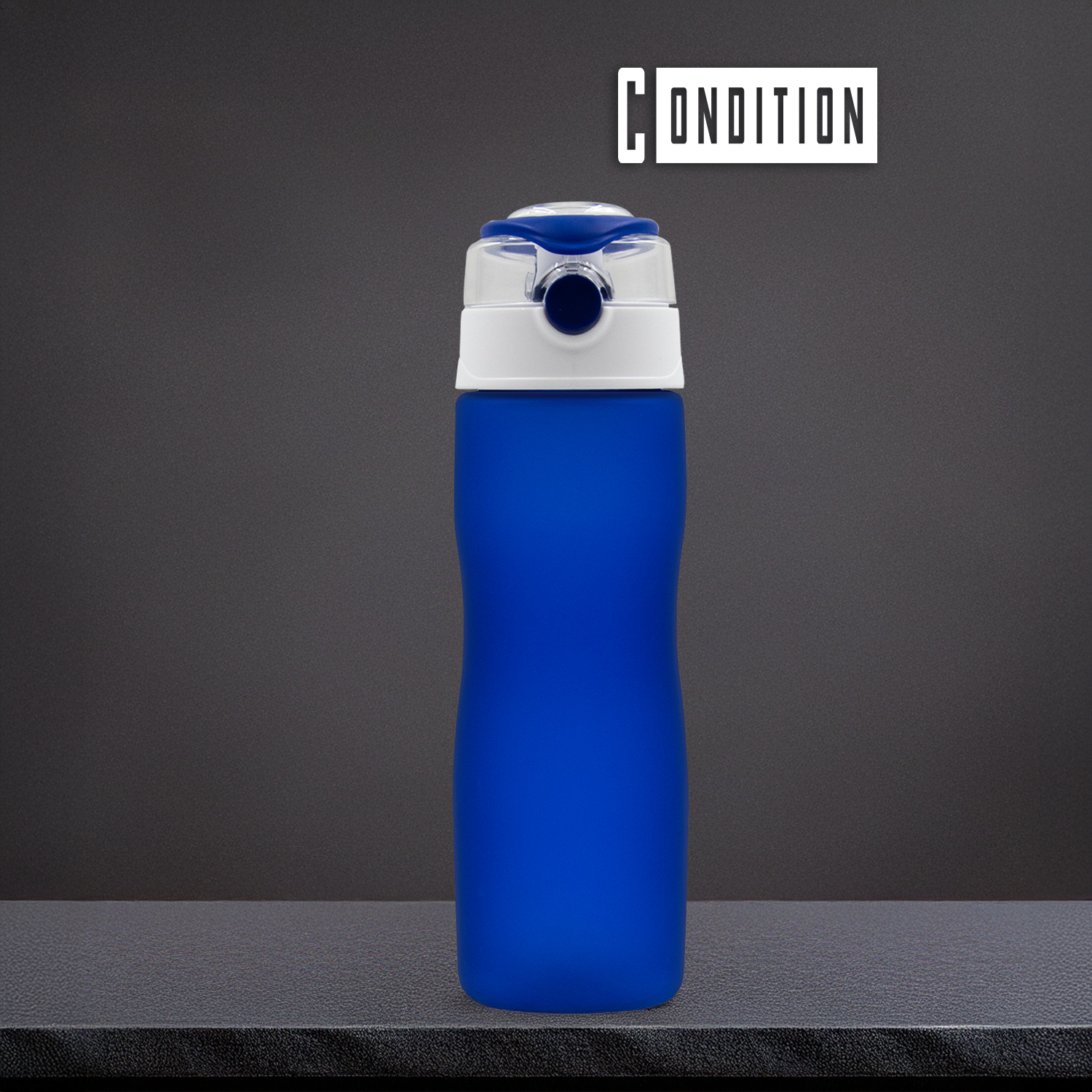 Бутылка для воды AqualityBottle, 680мл (синий)-0