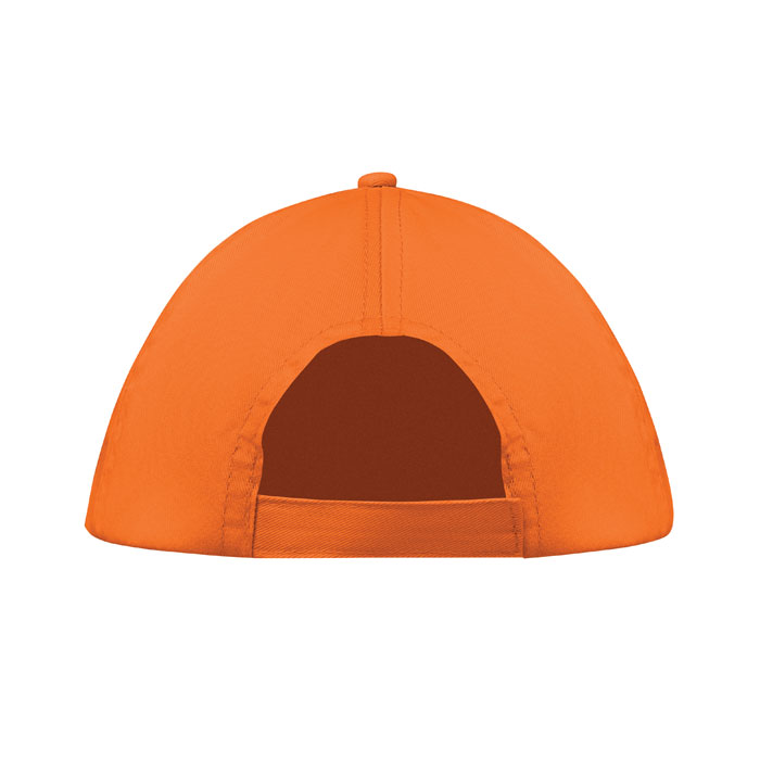 5 panel baseball cap, оранжевый-1