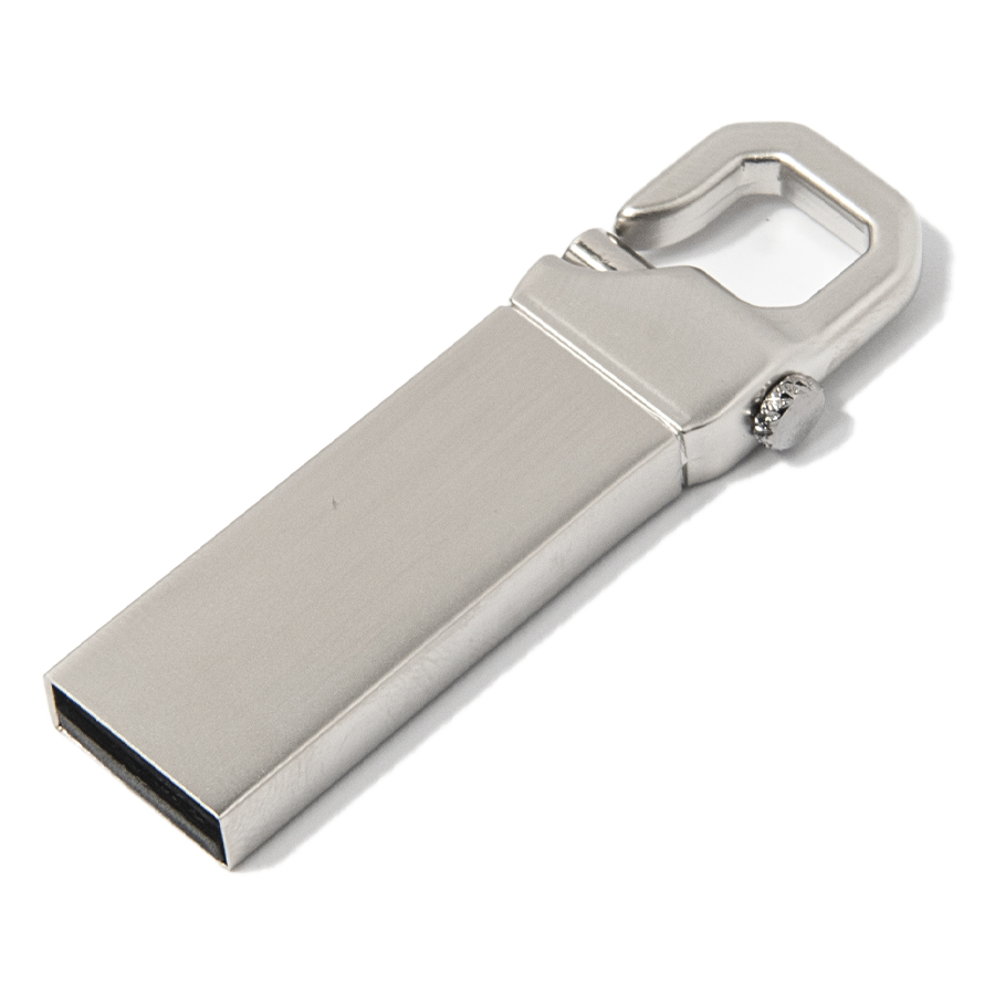 USB flash-карта CARABINE (16Гб), серебристый-0