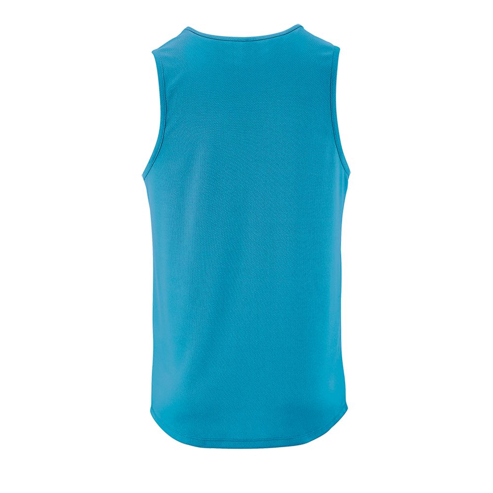 Майка мужская Sporty TT Men, ярко-бирюзовая-2