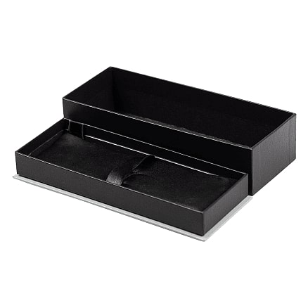 Футляр для одной или двух ручек Pencase Emotion Duo, Чёрный-1