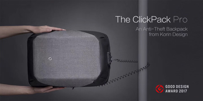 Рюкзак ClickPack Pro 46х34х16 см, комбинированный черный/серый-10