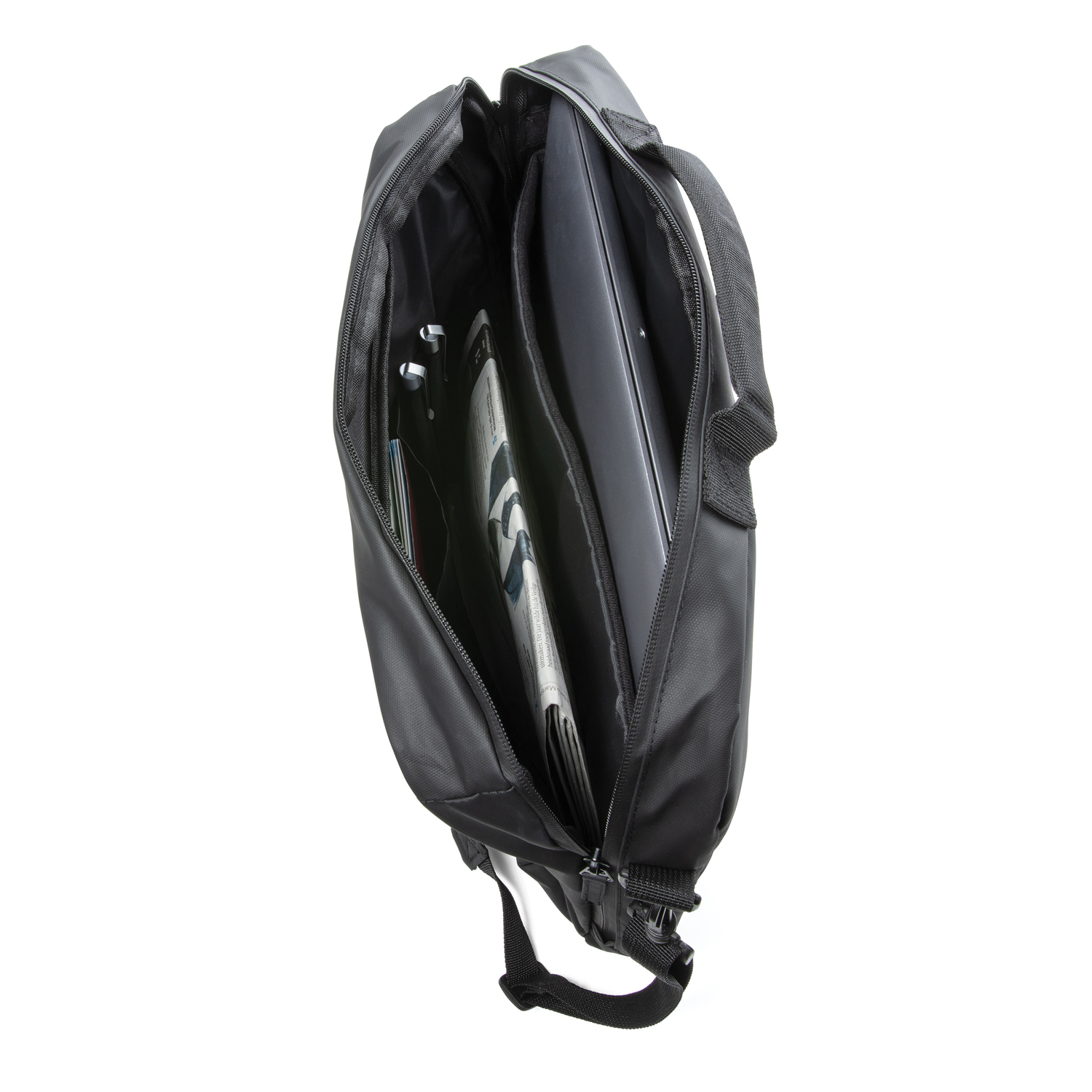 Сумка для ноутбука Fashion Black, 15.6" (без содержания ПВХ)-6