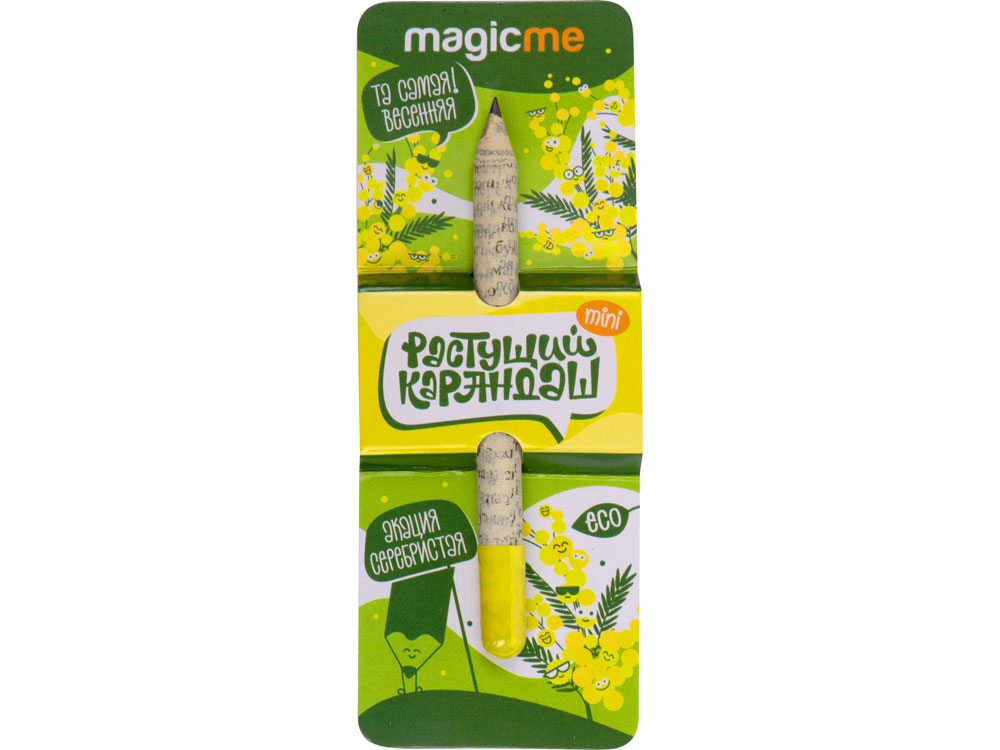 Растущий карандаш mini Magicme (1шт) - Акация Серебристая-3