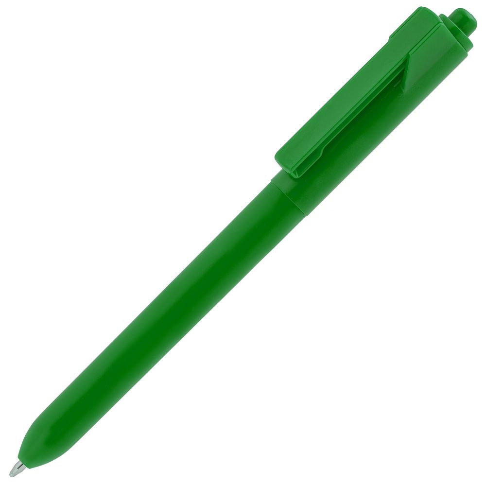 Ручка шариковая Hint, зеленая-0