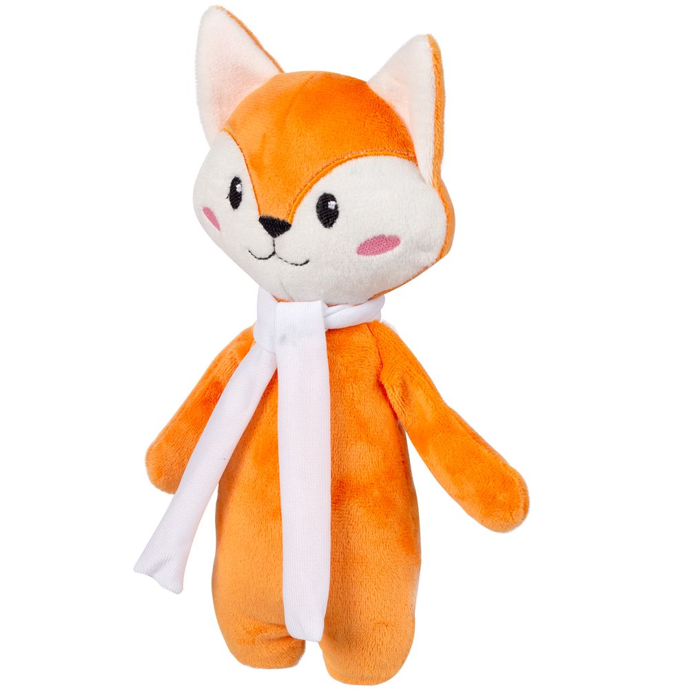 Мягкая игрушка Beastie Toys, лисенок с белым шарфом-2