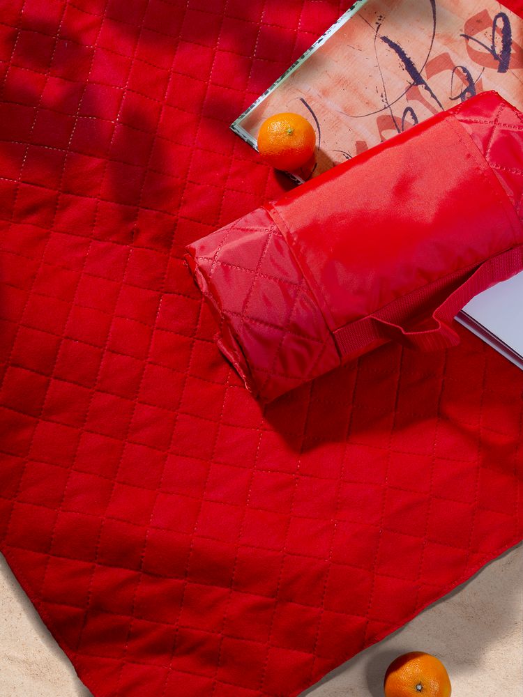 Плед для пикника Comfy, красный-5