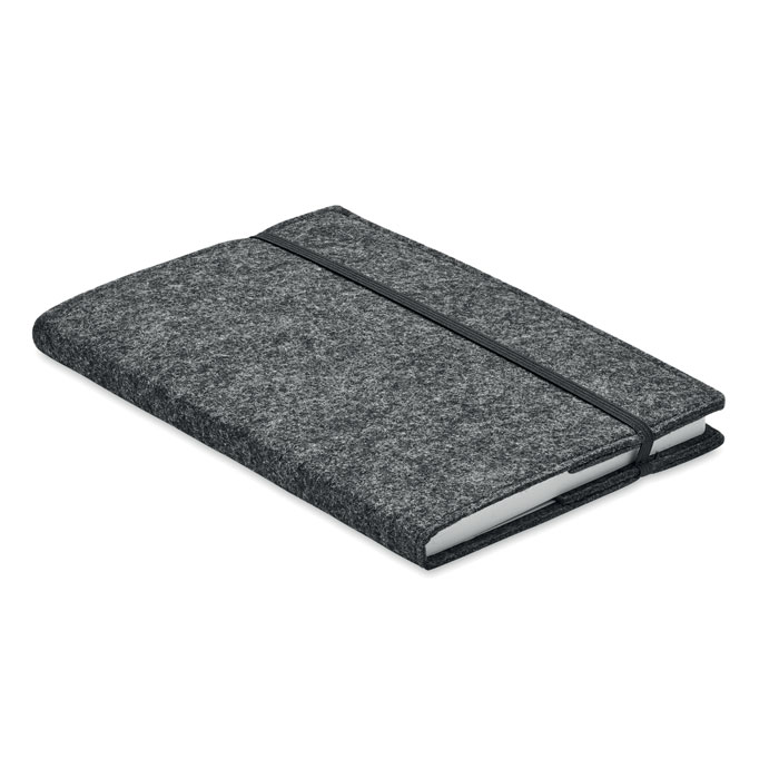 Папка A4 из RPET, каменный серый-0