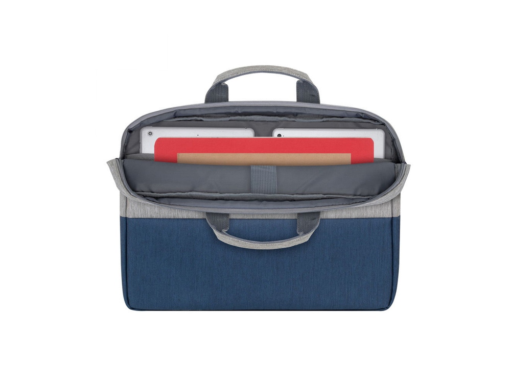 RIVACASE 7532 grey/dark blue сумка для ноутбука 15.6''-11