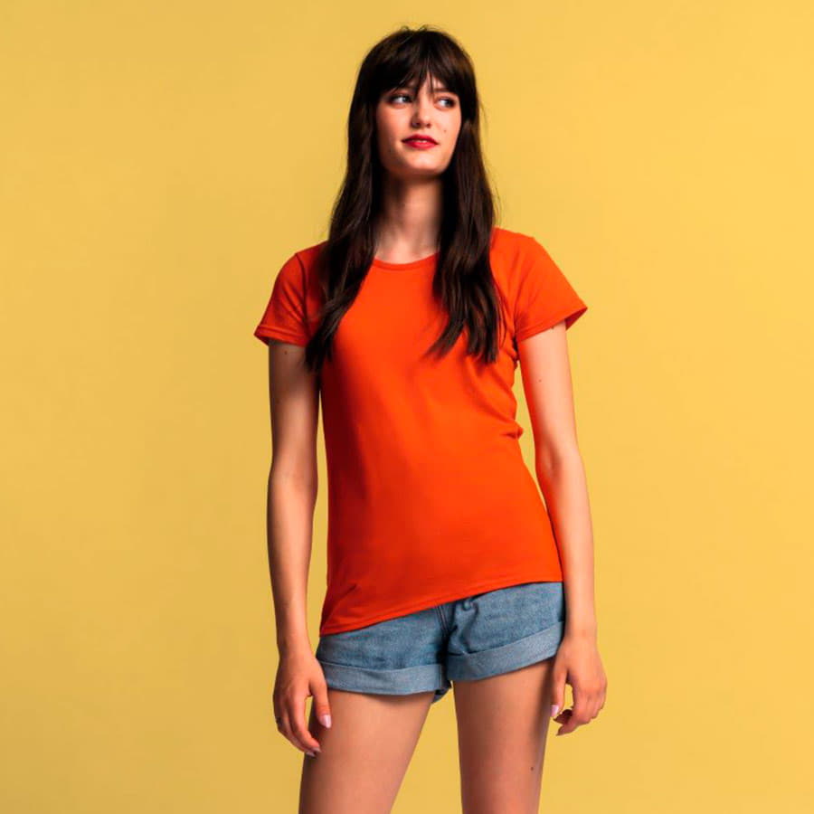 Футболка женская LADIES ICONIC 150, черный-4