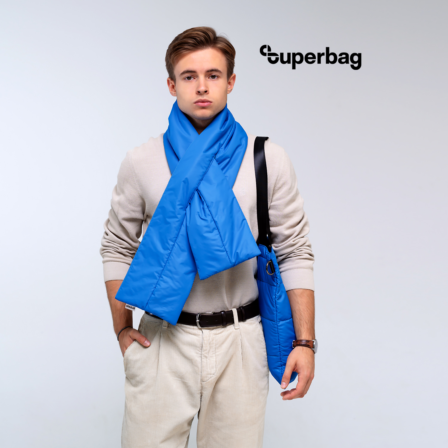 Набор Superbag Bubble (голубой)-0