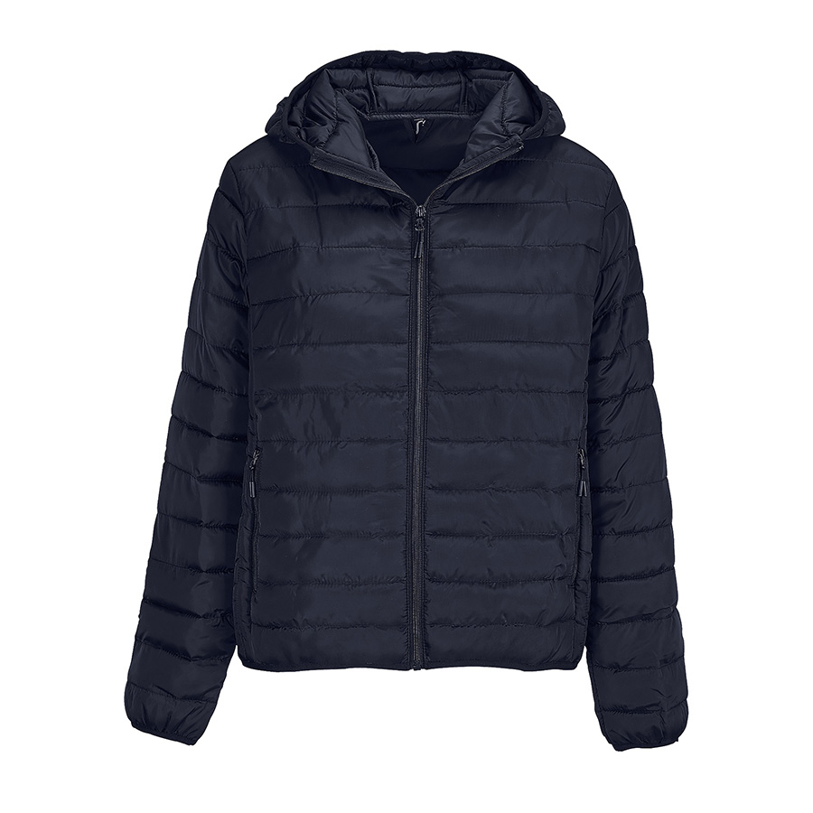Куртка женская "STREAM HOODED" 280 Т, темно-синий-0