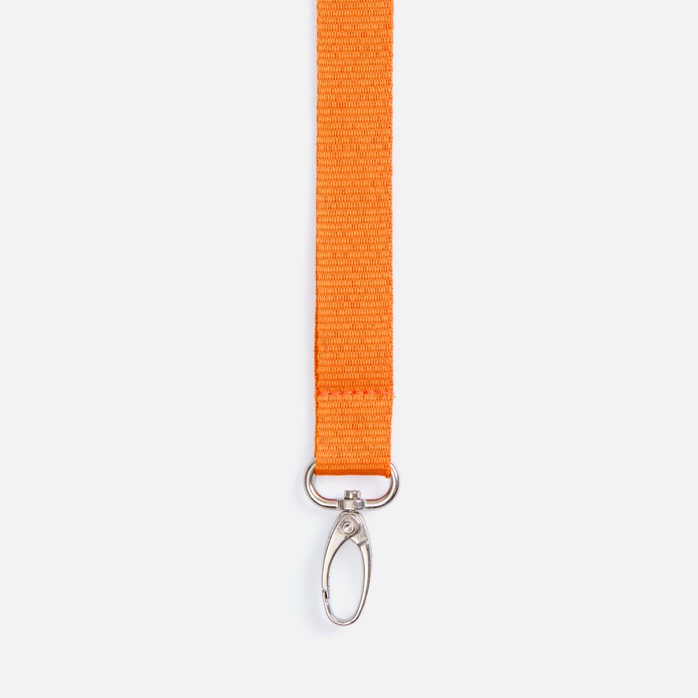 Лента для бейджа Pin, светло-оранжевая-3
