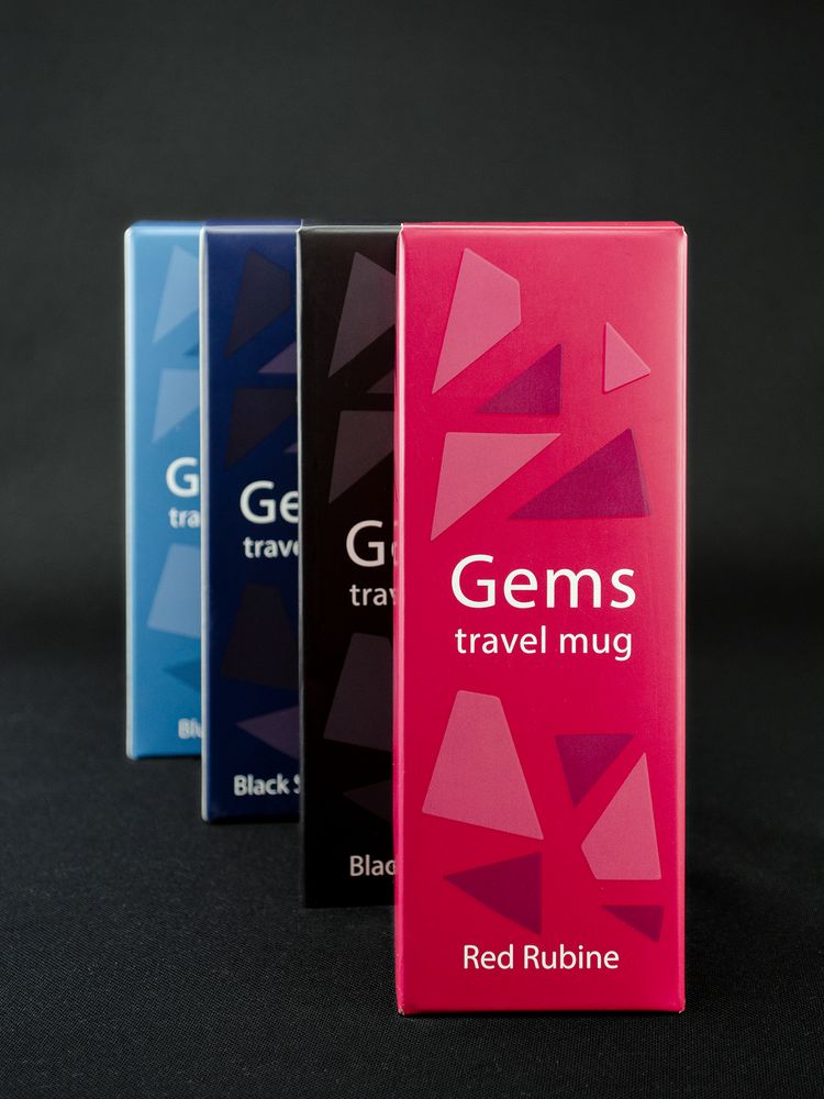 Термостакан Gems Black Morion, черный морион-6