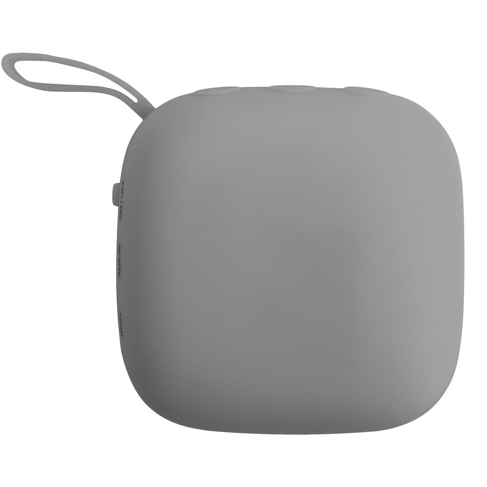 Беспроводная колонка Chubby, серая с голубым-3