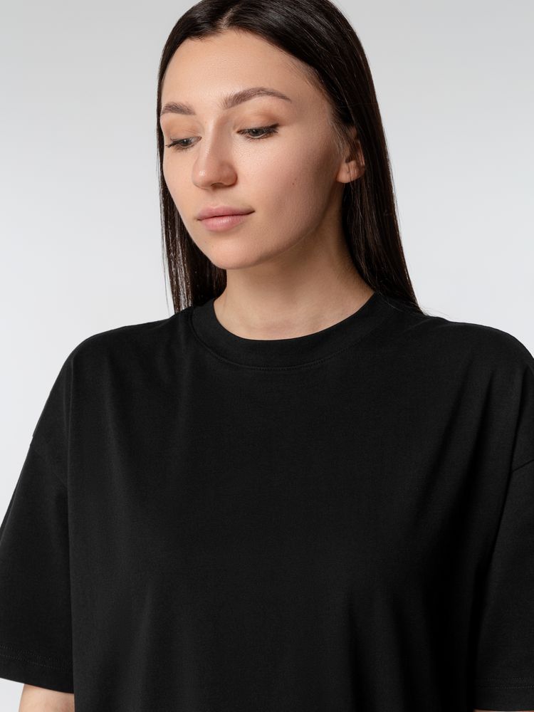 Футболка оверсайз женская Boxy Women, синяя (джинс)-2