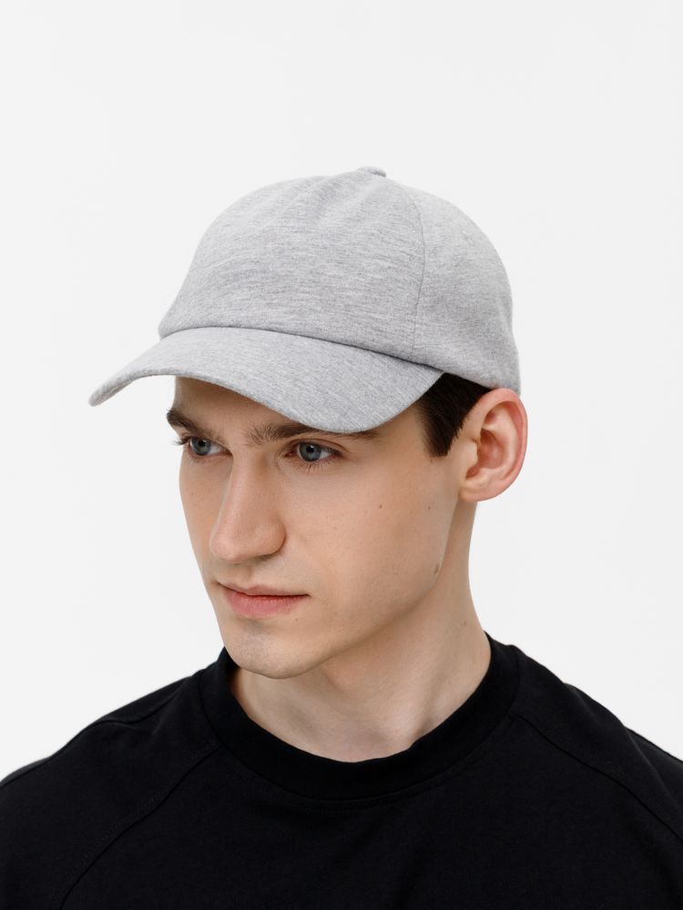 Бейсболка Shade Up, серый меланж-6