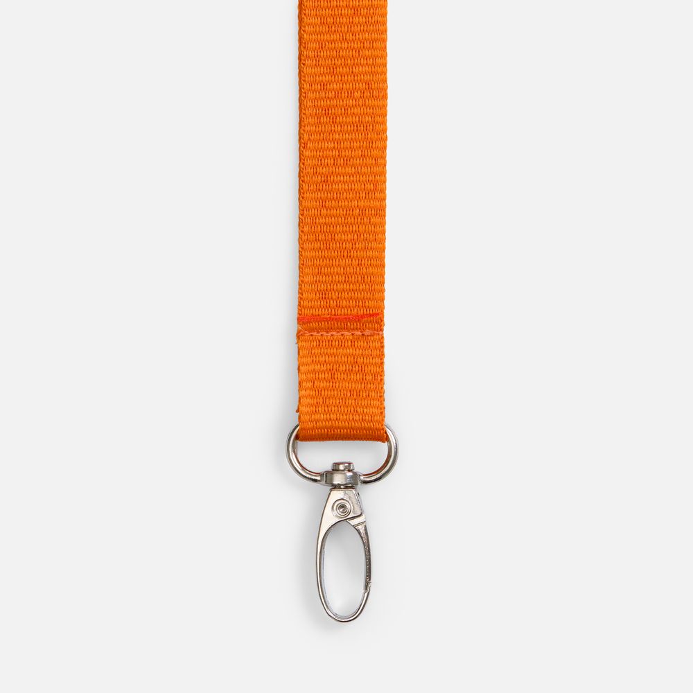 Лента для бейджа Pin, оранжевая-4