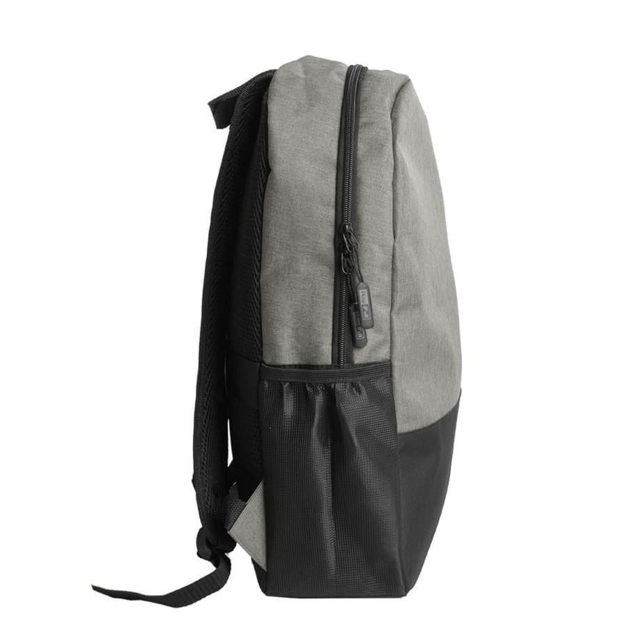 Рюкзак водостойкий "PULL", серый/чёрный, 45 x 28 x 11 см, 100% полиэстер 300D+600D, серый, черный-2