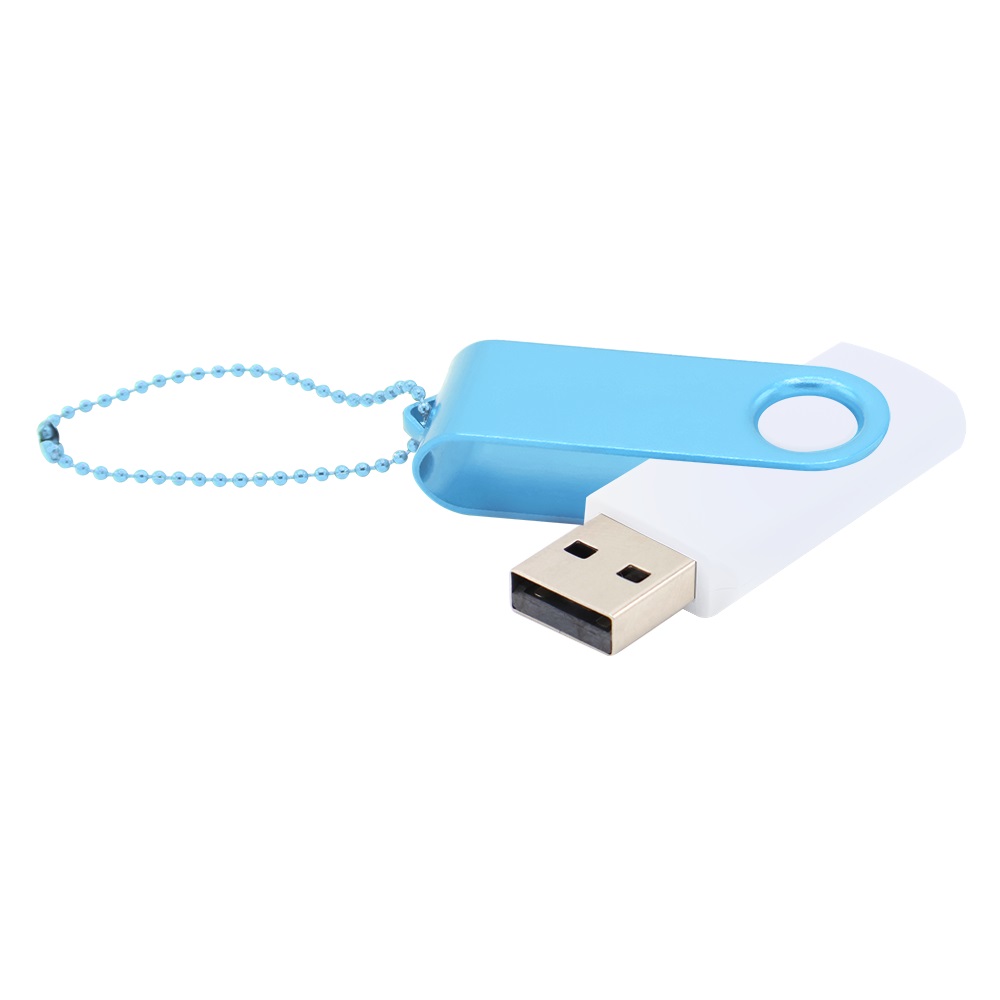 Флешка Designer To Go 2.0 USB 16Gb, Белый/Голубой-2