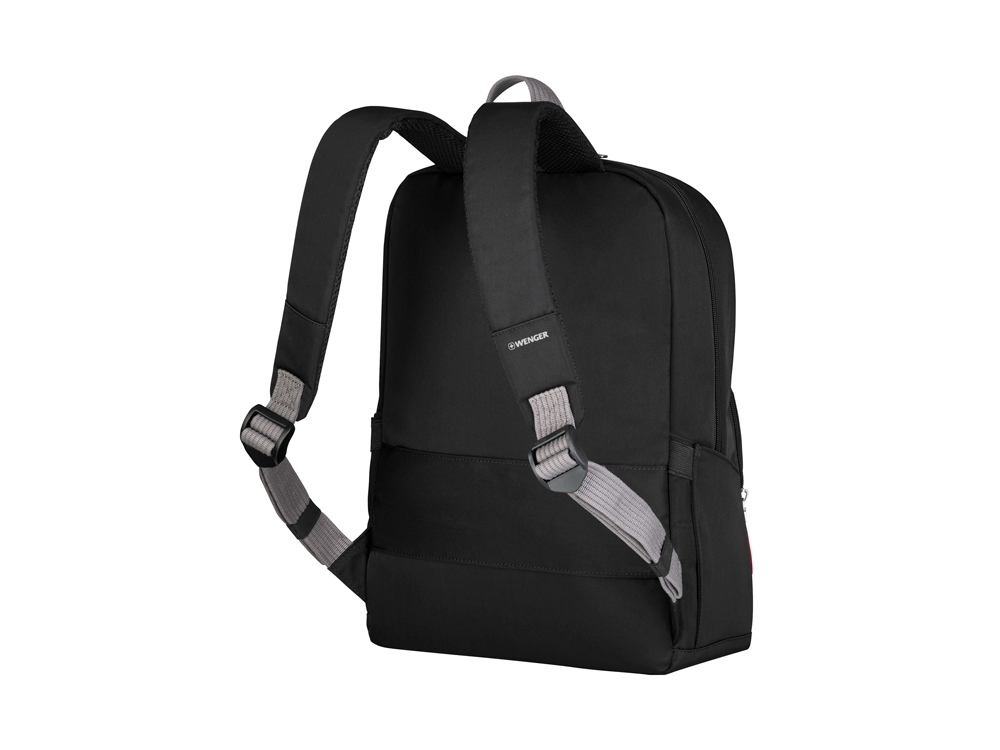 Рюкзак WENGER Motion 15.6, черный, нейлон, 31x17x42 см, 20 л-6