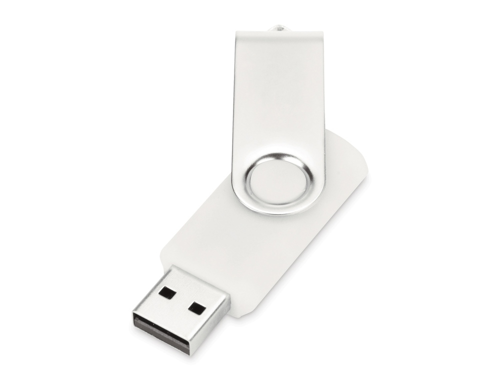 Флеш-карта USB 2.0 2 Gb Квебек, белый-1