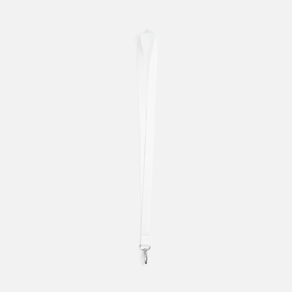 Лента для бейджа Pin, белая-1