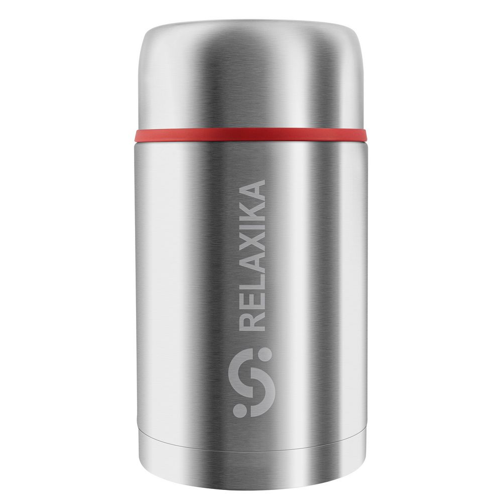 Термос для еды Relaxika 1000, стальной-1