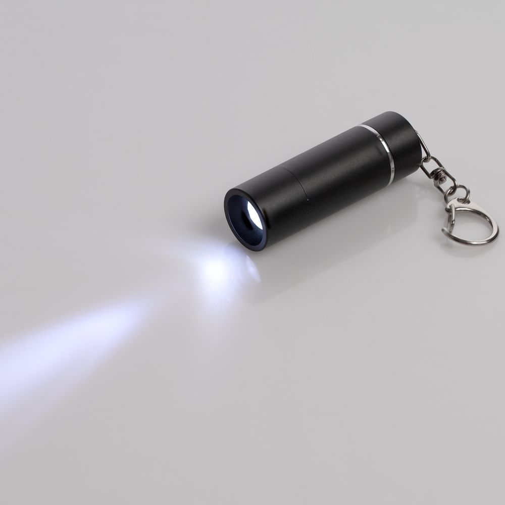 Брелок-фонарик Click Ray, ver.2, черный-5