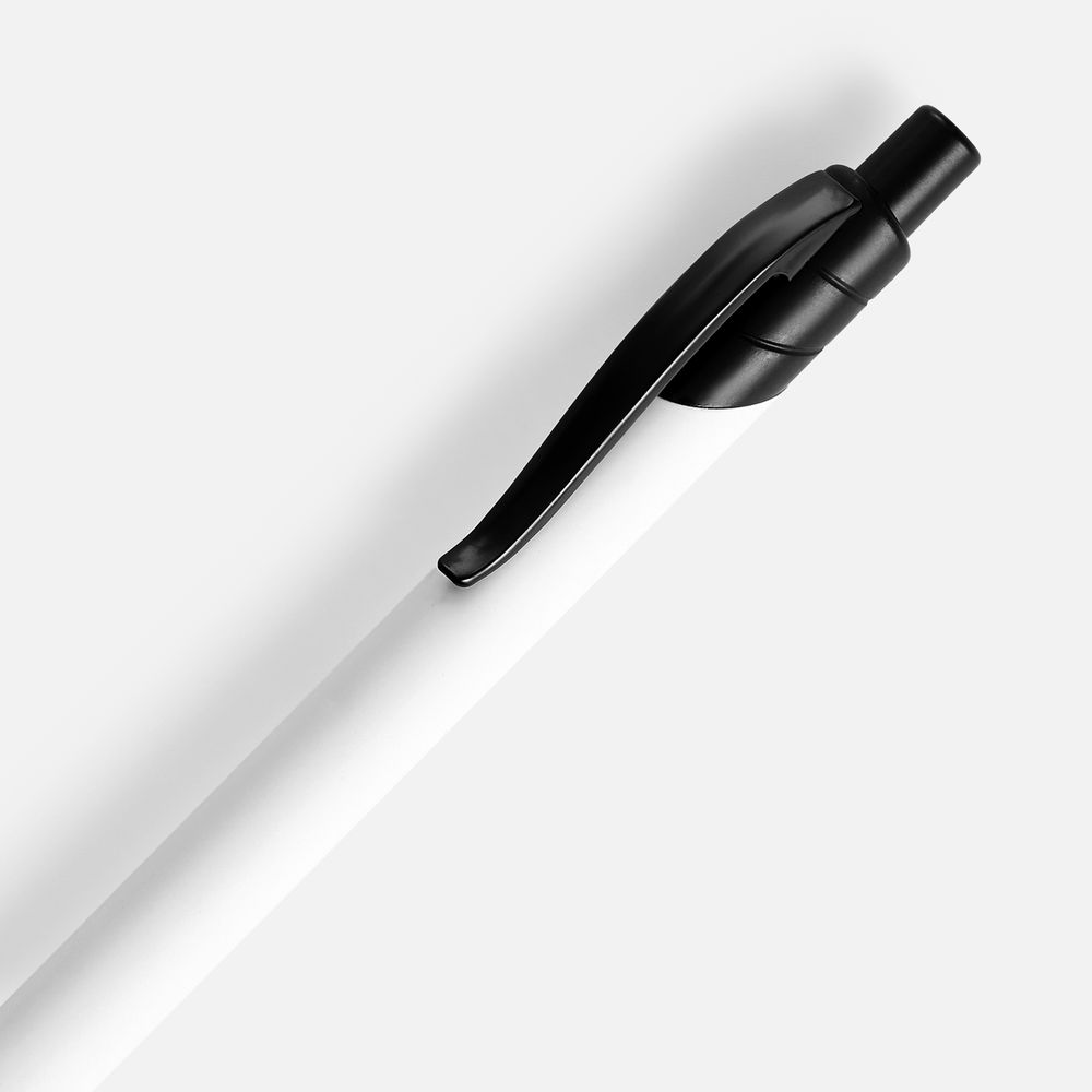 Ручка шариковая Undertone Black Soft Touch, белая-1