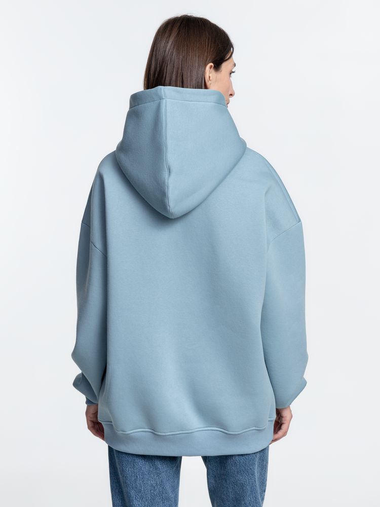 Худи Kulonga Oversize, серо-голубое-4