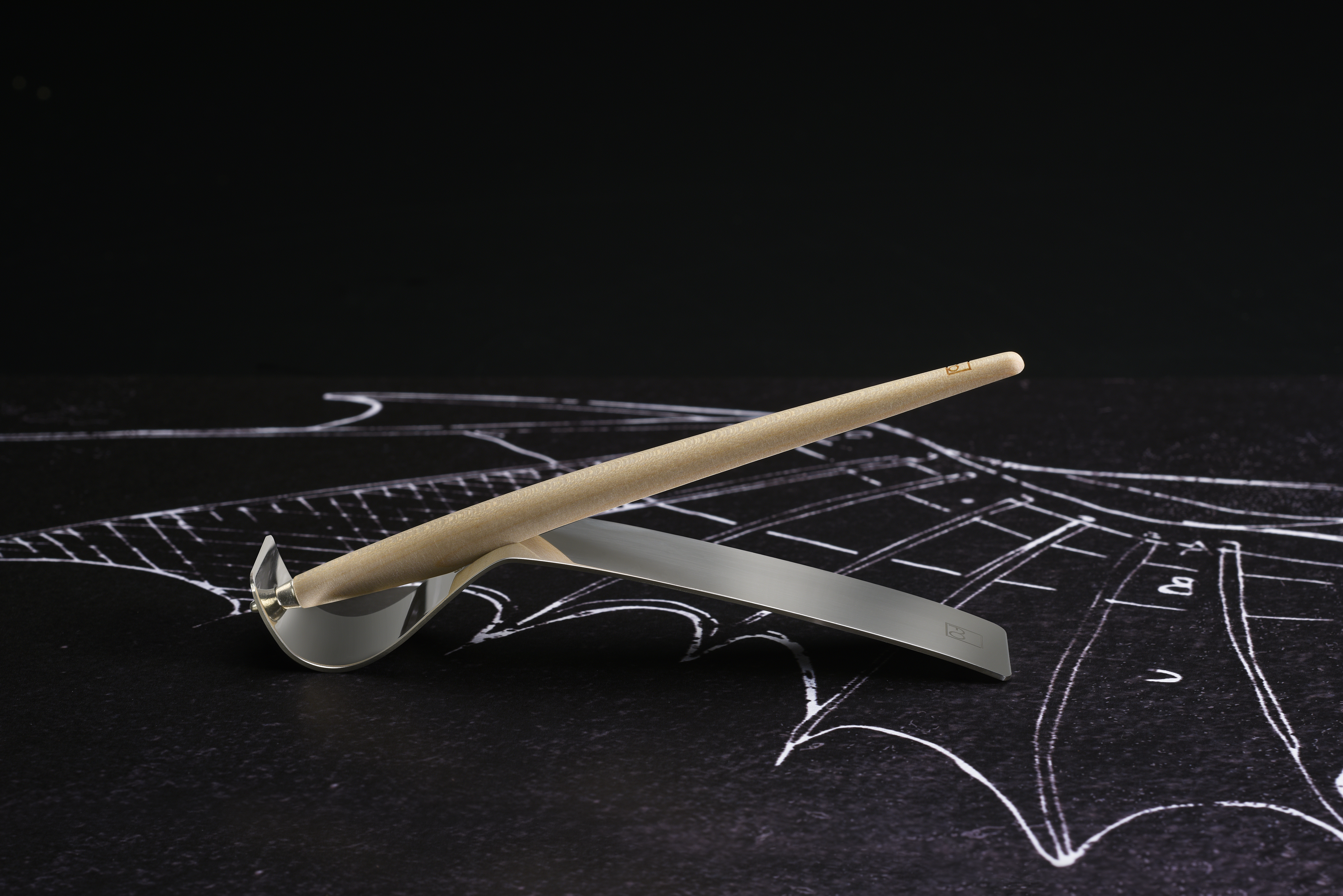 Шариковая ручка Pininfarina Piuma LEONARDO PEAR WOOD-11