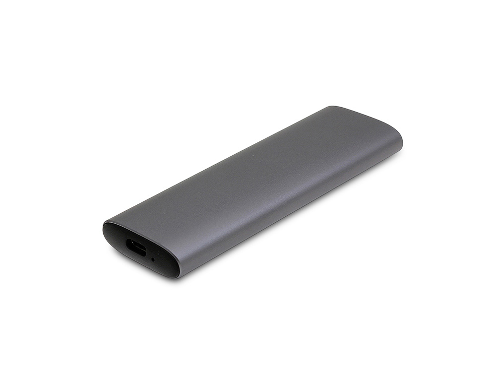 Внешний портативный SSD диск 2,5 1Тб TypeC, серебристый-0