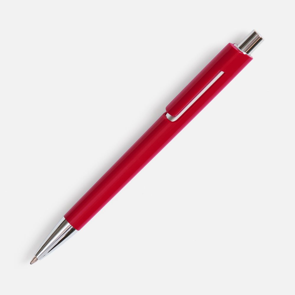 Ручка шариковая Dominanta Color, красная-0