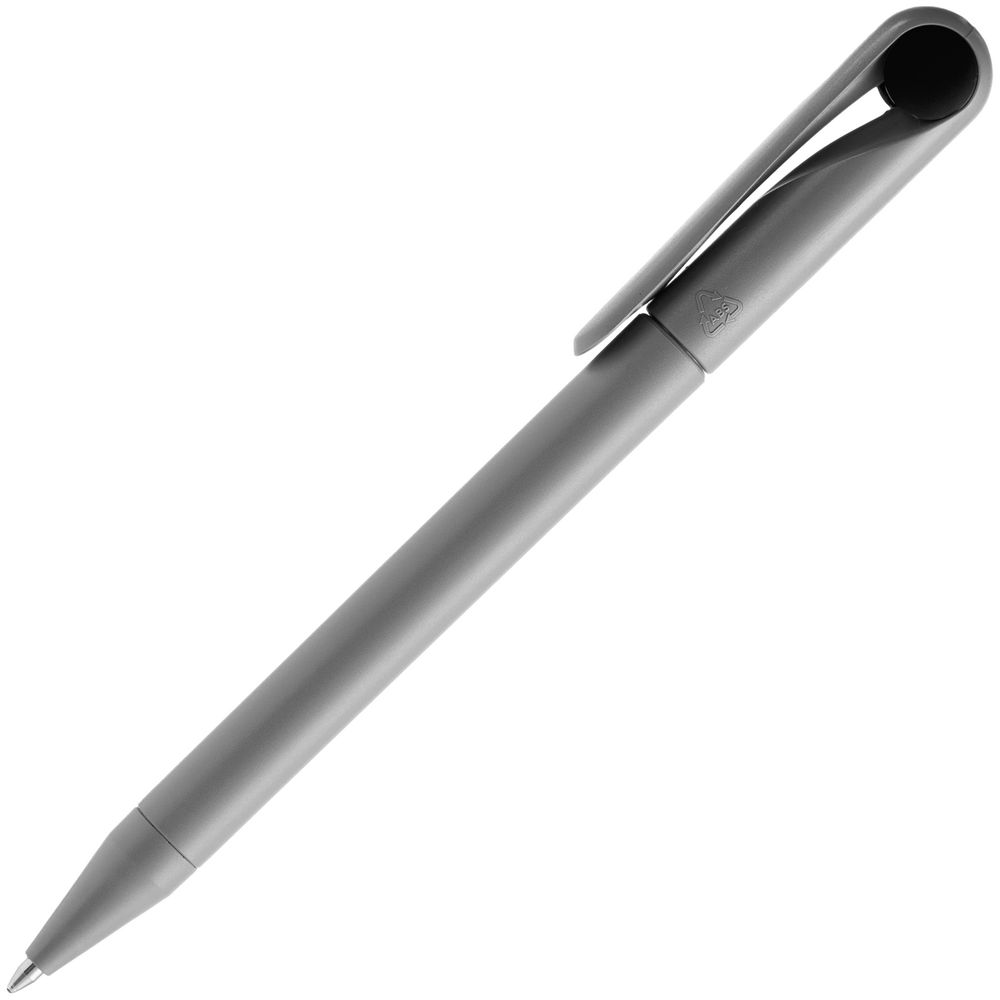 Ручка шариковая Prodir DS1 TMM Dot, серая с черным-2