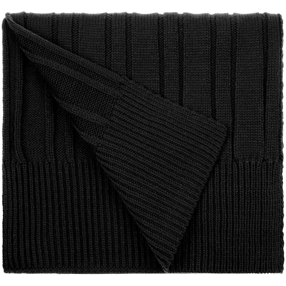 Шарф Knit Beat, черный-1